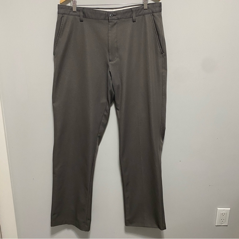 FootJoy Pants Mens 36 (36x33) Gray 5 Pocket Golf Stretch Performance Chino